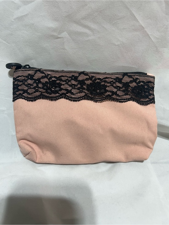 ipsy Handbags - IPSY February 2018 Glam Bag Pink & Black Lace Makeup Pouch